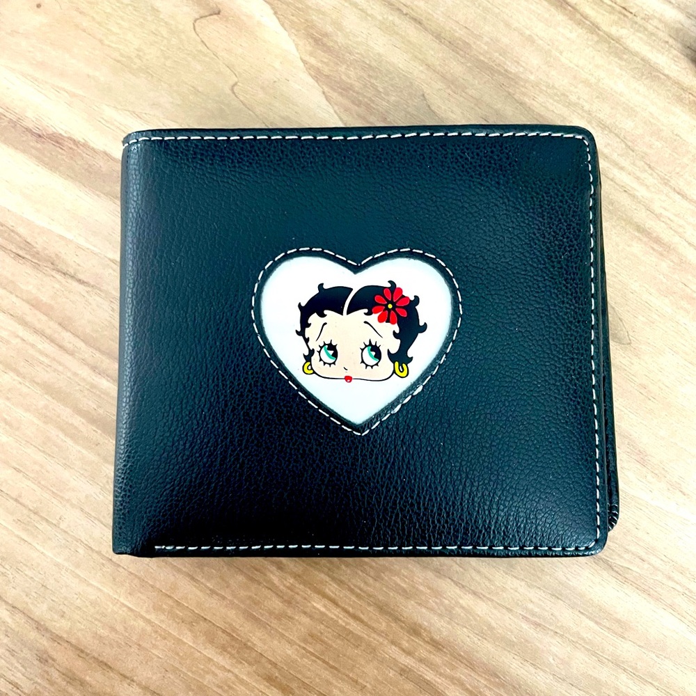 Betty Boop Faux Leather Wallet (NEW)
